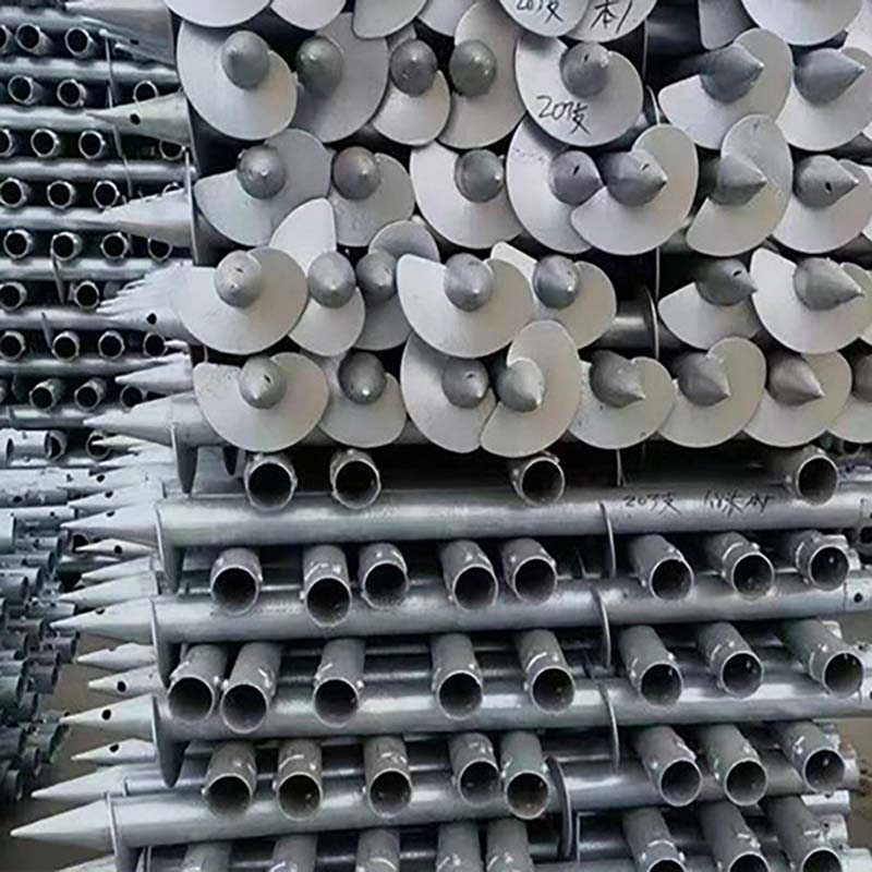Ground screw foundations Ground screw foundations
