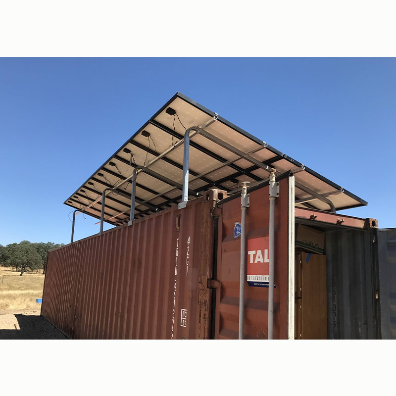 Container Solar Panel Mounting Kit