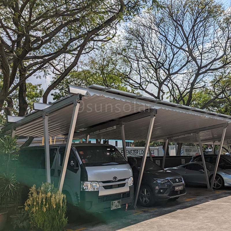 aluminum solar carport